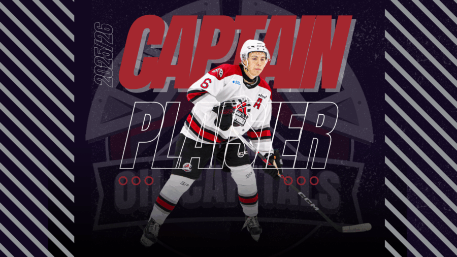 Oil Caps Name Ty Plaisier as Team Captain for the 2025/26 Season