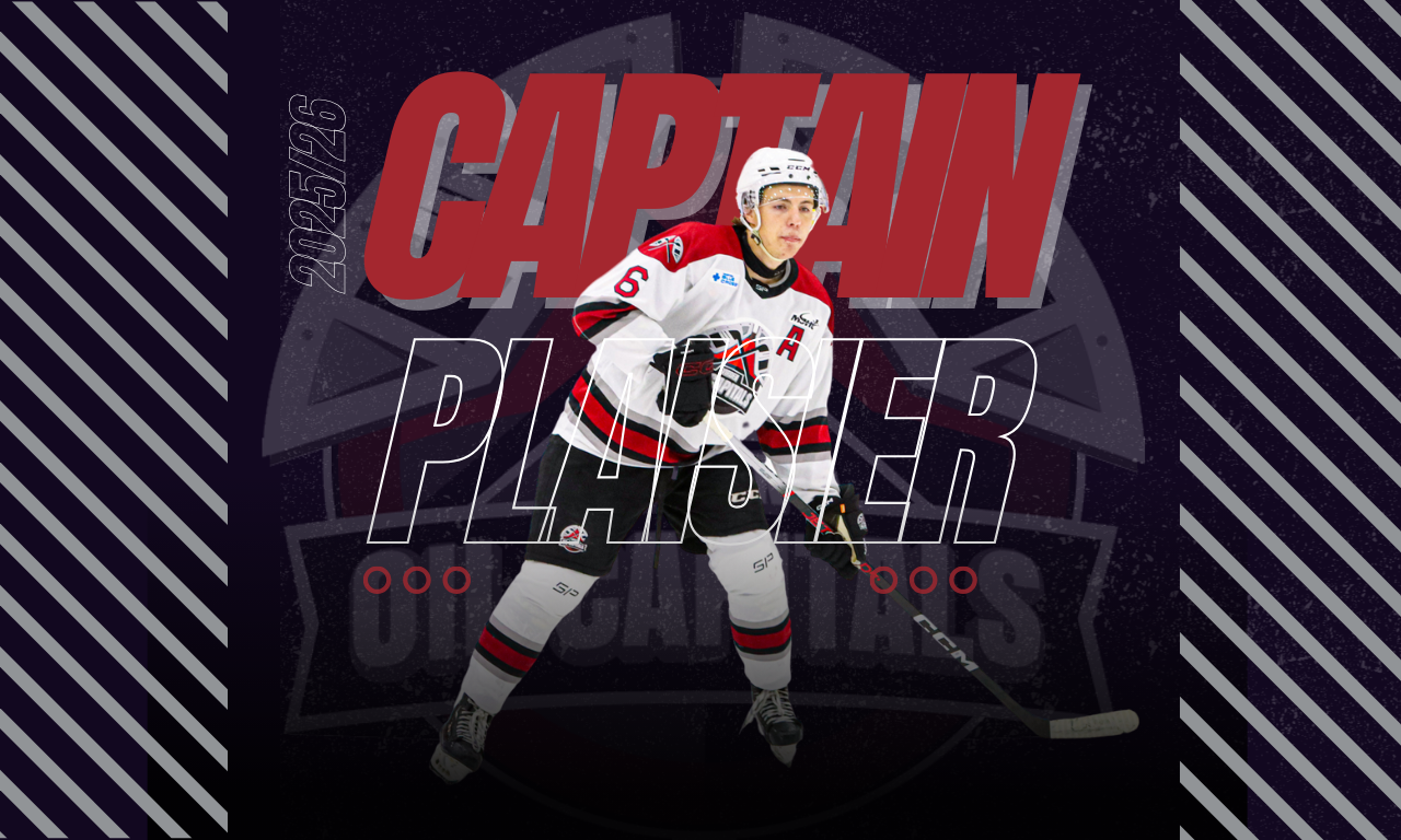 Oil Caps Name Ty Plaisier as Team Captain for the 2025/26 Season