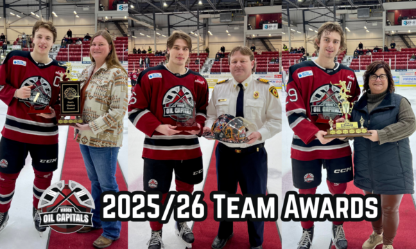 2025/26 Oil Caps Team Awards