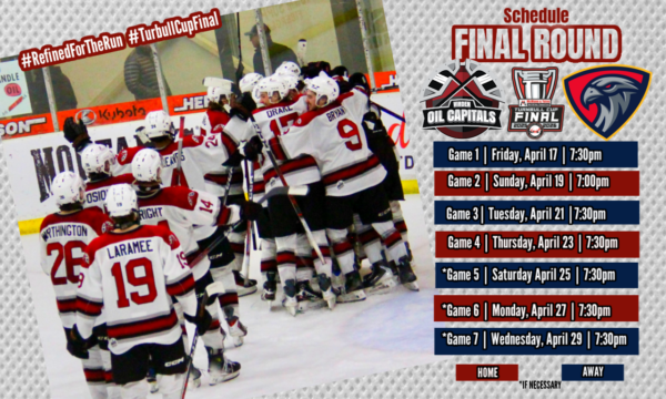 Oil Caps vs Nighthawks – Final Round Playoff Schedule